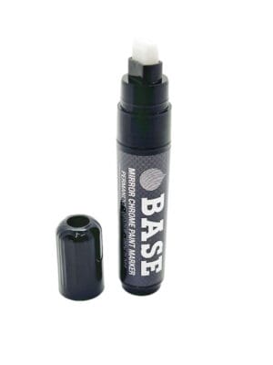 BASE Mirror Chrome Silver 10 MM Broad