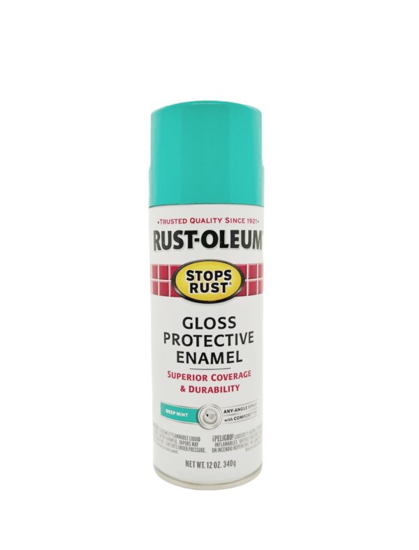 (6 Pack) Rustoleum Stops Rust - Deep Mint (6 Pack) Rustoleum Stops Rust - Deep Mint